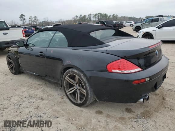 ✅ 2008 BMW 6 Series M6 • VIN: WBSEK93548CY79159 • Lot: 45959665. Listed on Copart with 58,515 mi. Free auction sales archive from the USA and detailed vehicle history report at DreamBid. Image 2.