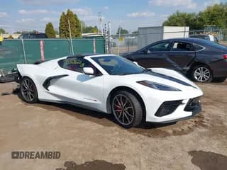 ✅ 2023 Chevrolet Corvette 1LT • VIN: 1G1YA2D46P5124739 • Lot: 43328626. Wystawiony na IAAI z przebiegiem 1 384 mil. Bezpłatny archiwum sprzedaży aukcyjnych z USA i szczegółowy raport historii pojazdu na DreamBid. Zdjęcie 1.