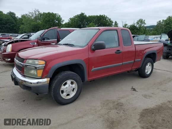 ✅ 2006 Chevrolet Colorado 1LT • VIN: 1GCDT196X68172729 • Lot: 62220515. Listed on Copart with 107,706 mi. Free auction sales archive from the USA and detailed vehicle history report at DreamBid. Image 1.