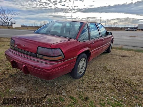 ✅ 1993 Pontiac Grand Prix LE • VIN: 1G2WH54T4PF205840 • Lot: 95897075. Listed on Copart with 197,095 mi. Free auction sales archive from the USA and detailed vehicle history report at DreamBid. Image 4.