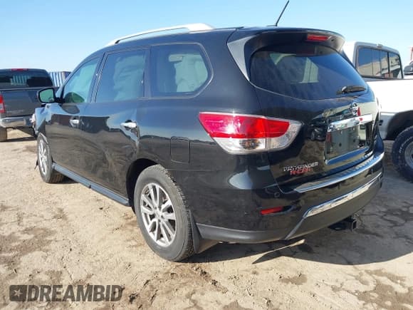✅ 2015 Nissan Pathfinder S • VIN: 5N1AR2MM0FC720419 • Lot: 41580603. Listed on IAAI with 63,409 mi. Free auction sales archive from the USA and detailed vehicle history report at DreamBid. Image 3.