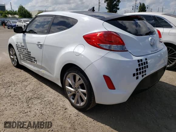 2017 Hyundai Veloster z VIN KMHTC6AD1HU322526, wystawiony jako Copart lot #49550693 z przebiegiem 47 781 mil mil oraz . Historia ofert i sprzedaży dostępna na DreamBid. Obrazek 2.