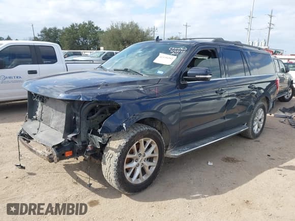 ✅ 2021 Ford Expedition Max XLT • VIN: 1FMJK1HT8MEA50524 • Lot: 41539292. Wystawiony na IAAI z przebiegiem 65 009 mil. Bezpłatny archiwum sprzedaży aukcyjnych z USA i szczegółowy raport historii pojazdu na DreamBid. Zdjęcie 2.