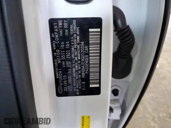 2016 Hyundai Genesis 3.8L z VIN KMHGN4JE9GU120394, wystawiony jako Copart lot #72411594 z przebiegiem 111 653 mil mil oraz Szkoda całkowita • Salvage title. Historia ofert i sprzedaży dostępna na DreamBid. Obrazek 12.