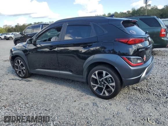 ✅ 2022 Hyundai Kona Limited • VIN: KM8K53A39NU908981 • Лот: 73815534. Опубликован ранее на Copart с пробегом 54 305 миль. Бесплатный доступ к архиву аукционных продаж из США и подробный отчёт об истории автомобиля на DreamBid. Изображение 2.