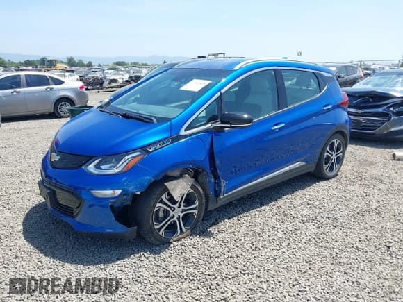 ✅ 2021 Chevrolet Bolt EV Premier • VIN: 1G1FZ6S01M4108991 • Lot: 42452895. Listed on IAAI with 54,499 mi. Free auction sales archive from the USA and detailed vehicle history report at DreamBid. Image 20.