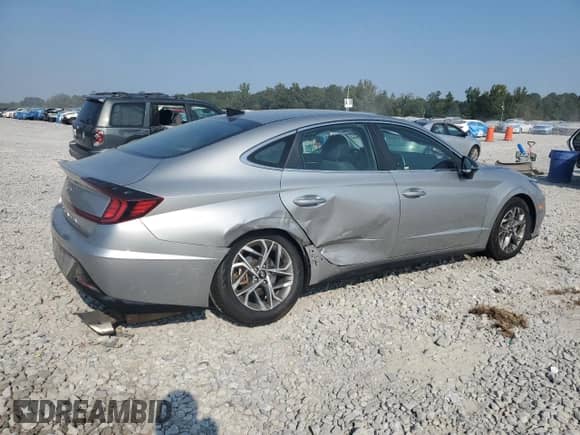 2020 Hyundai Sonata SEL z VIN 5NPEF4JA0LH054831, wystawiony jako Copart lot #81202405 z przebiegiem 91 594 mil mil oraz Szkoda całkowita • Salvage title. Historia ofert i sprzedaży dostępna na DreamBid. Obrazek 3.