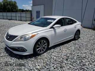 2016 Hyundai Azera with VIN KMHFG4JG8GA559756, listed as a Copart auction lot 62871655 with 82,863 mi miles and Salvage title. Bid and sale history available at DreamBid. Image 1.