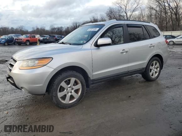 ✅ 2008 Hyundai Santa Fe SE • VIN: 5NMSH73E48H219265 • Lot: 87201484. Listed on Copart with 153,793 mi. Free auction sales archive from the USA and detailed vehicle history report at DreamBid. Image 1.