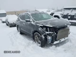 ✅ 2018 Hyundai Santa Fe 2.4L • VIN: 5NMZUDLB2JH093220 • Lot: 41222731. Listed on IAAI with 78,844 mi. Free auction sales archive from the USA and detailed vehicle history report at DreamBid. Image 1.