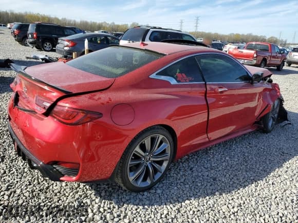 ✅ 2021 Infiniti Q60 Red Sport 400 • VIN: JN1FV7LL3MM560641 • Lot: 50045225. Wystawiony na Copart z przebiegiem 24 906 mil. Bezpłatny archiwum sprzedaży aukcyjnych z USA i szczegółowy raport historii pojazdu na DreamBid. Zdjęcie 3.