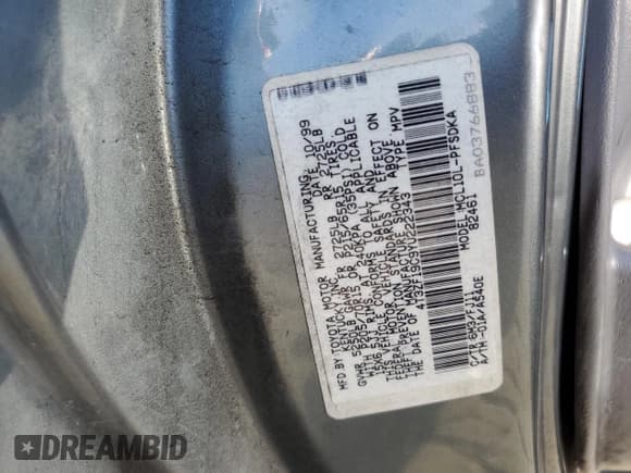 ✅ 2000 Toyota Sienna CE • VIN: 4T3ZF19C9YU222343 • Lot: 69520224. Listed on Copart with 524,710 mi. Free auction sales archive from the USA and detailed vehicle history report at DreamBid. Image 16.