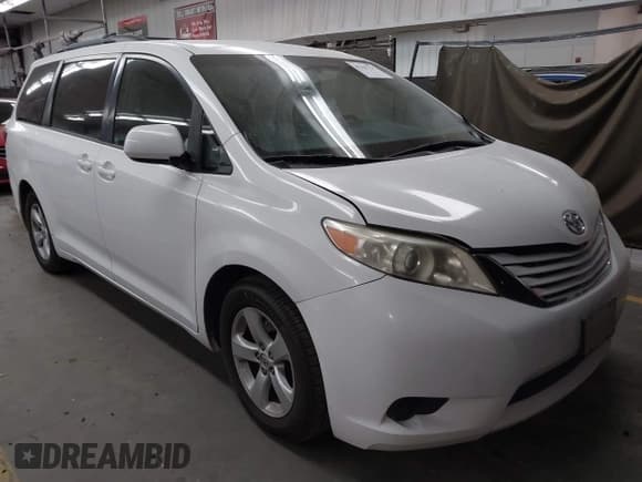 ✅ 2016 Toyota Sienna LE AAS • VIN: 5TDKK3DC4GS731630 • Lot: 42761731. Listed on IAAI with 106,478 mi. Free auction sales archive from the USA and detailed vehicle history report at DreamBid. Image 1.