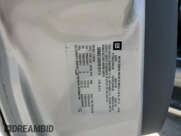 ✅ 2007 Chevrolet Avalanche LS • VIN: 3GNEC12097G151111 • Lot: 70496305. Listed on Copart with 127,743 mi. Free auction sales archive from the USA and detailed vehicle history report at DreamBid. Image 12.