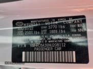 ✅ 2022 Hyundai Venue Limited • VIN: KMHRC8A36NU208112 • Lot: 61246415. Listed on Copart with 34,363 mi. Free auction sales archive from the USA and detailed vehicle history report at DreamBid. Image 13.