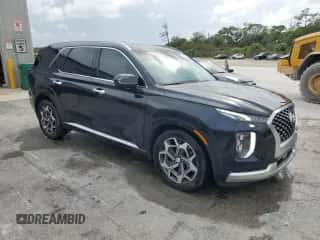 2021 Hyundai Palisade Calligraphy с VIN KM8R7DHE9MU213971, выставлен на аукционе Copart как лот 70198134 с пробегом 33 224 миль миль и Списание • Salvage title. История ставок и продаж доступна на DreamBid. Изображение 4.