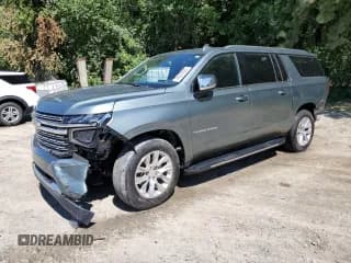 ✅ 2023 Chevrolet Suburban Premier • VIN: 1GNSCFKD5PR279364 • Lot: 69945035. Wystawiony na Copart z przebiegiem 62 418 mil. Bezpłatny archiwum sprzedaży aukcyjnych z USA i szczegółowy raport historii pojazdu na DreamBid. Zdjęcie 1.