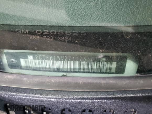 2007 GMC Sierra 1500 SL with VIN 2GTEK13V271176561, listed as a Copart auction lot 56373035 with 237,195 mi miles and Clean title. Bid and sale history available at DreamBid. Image 12.