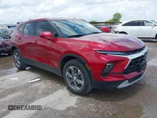 2023 Chevrolet Blazer LT with VIN 3GNKBCR43PS209835, listed as a IAAI auction lot 42602606 with 23,924 mi miles and . Bid and sale history available at DreamBid. Image 1.