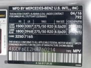 ✅ 2017 Mercedes-Benz GLS 450 • VIN: 4JGDF6EE2HA760214 • Lot: 43554493. Wystawiony na IAAI z przebiegiem 124 139 mil. Bezpłatny archiwum sprzedaży aukcyjnych z USA i szczegółowy raport historii pojazdu na DreamBid. Zdjęcie 9.