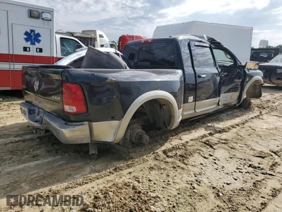 ✅ 2010 Dodge 3500 Laramie • VIN: 3D73Y4HL3AG142602 • Lot: 55591675. Listed on Copart with Not provided. Free auction sales archive from the USA and detailed vehicle history report at DreamBid. Image 3.