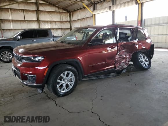 ✅ 2023 Jeep Grand Cherokee Limited • VIN: 1C4RJJBG0P8868581 • Лот: 65821115. Опубликован ранее на Copart с пробегом 61 356 миль. Бесплатный доступ к архиву аукционных продаж из США и подробный отчёт об истории автомобиля на DreamBid. Изображение 1.
