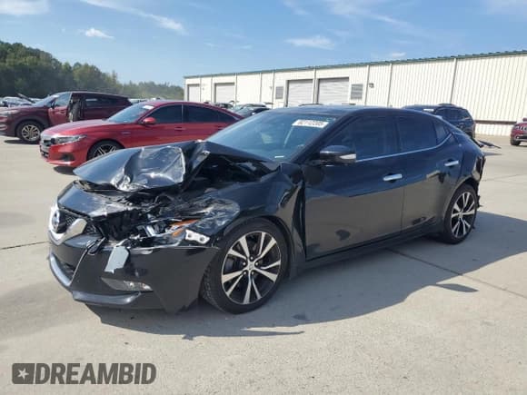 ✅ 2017 Nissan Maxima Platinum • VIN: 1N4AA6AP4HC444174 • Lot: 82112205. Listed on Copart with 100,785 mi. Free auction sales archive from the USA and detailed vehicle history report at DreamBid. Image 1.