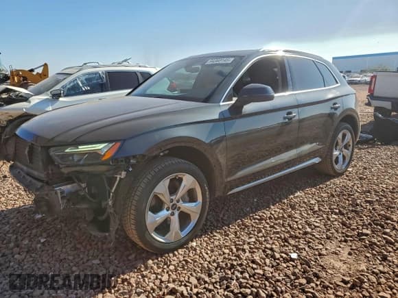 ✅ 2021 Audi Q5 Premium Plus • VIN: WA1BAAFYXM2130283 • Lot: 94369145. Wystawiony na Copart z przebiegiem 52 961 mil. Bezpłatny archiwum sprzedaży aukcyjnych z USA i szczegółowy raport historii pojazdu na DreamBid. Zdjęcie 1.