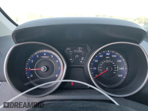 ✅ 2013 Hyundai Elantra Limited • VIN: KMHDH4AE5DU810956 • Lot: 68544055. Listed on Copart with 153,386 mi. Free auction sales archive from the USA and detailed vehicle history report at DreamBid. Image 9.