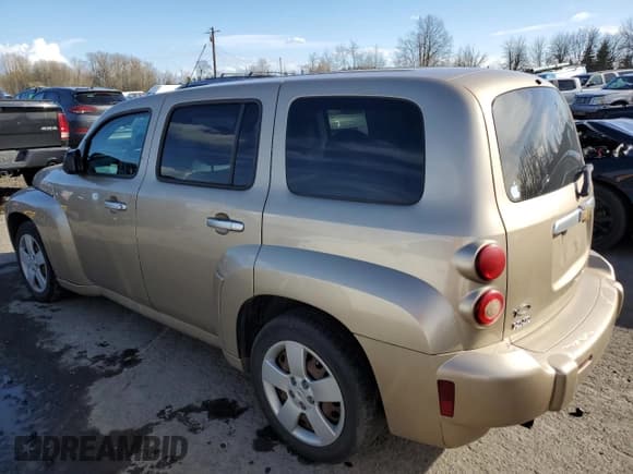 ✅ 2007 Chevrolet HHR LS • VIN: 3GNDA13D07S607237 • Lot: 47659635. Listed on Copart with 107,850 mi. Free auction sales archive from the USA and detailed vehicle history report at DreamBid. Image 2.