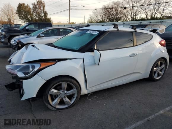 ✅ 2015 Hyundai Veloster • VIN: KMHTC6AD4FU231862 • Lot: 80527624. Listed on Copart with 112,629 mi. Free auction sales archive from the USA and detailed vehicle history report at DreamBid. Image 1.