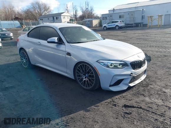 ✅ 2019 BMW M2 Competition • VIN: WBS2U7C57KVB08890 • Лот: 41696433. Опубликован ранее на IAAI с пробегом 17 298 миль. Бесплатный доступ к архиву аукционных продаж из США и подробный отчёт об истории автомобиля на DreamBid. Изображение 1.