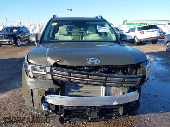 2025 Hyundai Santa Fe SEL with VIN 5NMP24GL0SH101428, listed as a IAAI auction lot 41208922 with 1,384 mi miles and . Bid and sale history available at DreamBid. Image 12.