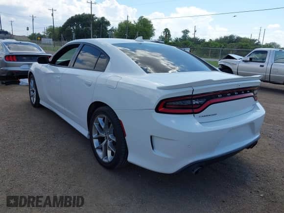 2023 Dodge Charger GT with VIN 2C3CDXHG8PH651303, listed as a IAAI auction lot 43044591 with 16,018 mi miles and . Bid and sale history available at DreamBid. Image 3.