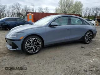 ✅ 2023 Hyundai Ioniq 6 Limited • VIN: KMHM54AC6PA026671 • Lot: 50921065. Listed on Copart with 10,360 mi. Free auction sales archive from the USA and detailed vehicle history report at DreamBid. Image 1.