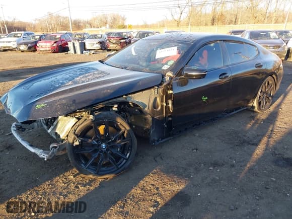 ✅ 2024 BMW 8 Series M850i • VIN: WBAGV8C00RCN95483 • Lot: 41294811. Listed on IAAI with Not provided. Free auction sales archive from the USA and detailed vehicle history report at DreamBid. Image 2.