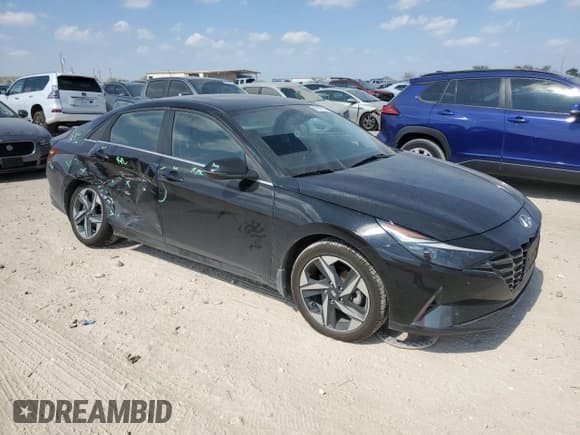 ✅ 2023 Hyundai Elantra Limited • VIN: KMHLN4AJ0PU039022 • Lot: 87100715. Listed on Copart with 29,843 mi. Free auction sales archive from the USA and detailed vehicle history report at DreamBid. Image 4.