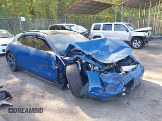 ✅ 2023 Porsche Taycan 4S • VIN: WP0BB2Y19PSA65443 • Lot: 42105240. Listed on IAAI with 265 mi. Free auction sales archive from the USA and detailed vehicle history report at DreamBid. Image 1.