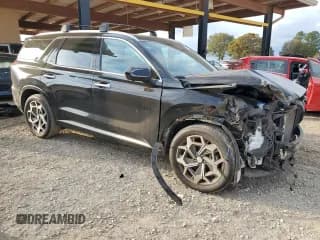 ✅ 2022 Hyundai Palisade Calligraphy • VIN: KM8R74HE1NU414930 • Лот: 82128224. Опубликован ранее на Copart с пробегом 30 527 миль. Бесплатный доступ к архиву аукционных продаж из США и подробный отчёт об истории автомобиля на DreamBid. Изображение 4.