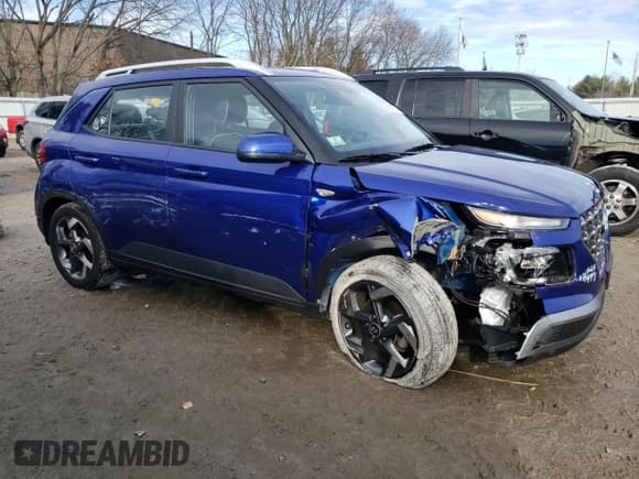 ✅ 2023 Hyundai Venue SEL • VIN: KMHRC8A35PU210906 • Lot: 81915214. Listed on Copart with 12,342 mi. Free auction sales archive from the USA and detailed vehicle history report at DreamBid. Image 4.