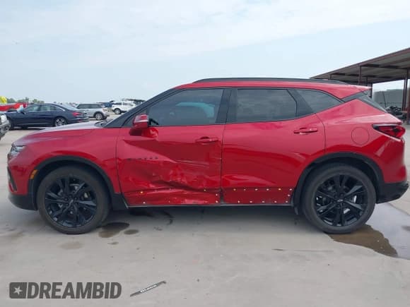 ✅ 2022 Chevrolet Blazer RS • VIN: 3GNKBERS6NS133521 • Lot: 43091890. Listed on IAAI with 70,736 mi. Free auction sales archive from the USA and detailed vehicle history report at DreamBid. Image 15.