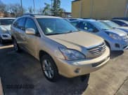 ✅ 2008 Lexus RX 400h • VIN: JTJGW31U082006748 • Lot: 86556234. Wystawiony na Copart z przebiegiem 241 549 mil. Bezpłatny archiwum sprzedaży aukcyjnych z USA i szczegółowy raport historii pojazdu na DreamBid. Zdjęcie 1.