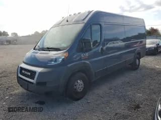 ✅ 2019 Ram ProMaster Cargo • VIN: 3C6URVJG2KE558403 • Лот: 70805635. Опубликован ранее на Copart с пробегом 53 303 миль. Бесплатный доступ к архиву аукционных продаж из США и подробный отчёт об истории автомобиля на DreamBid. Изображение 1.
