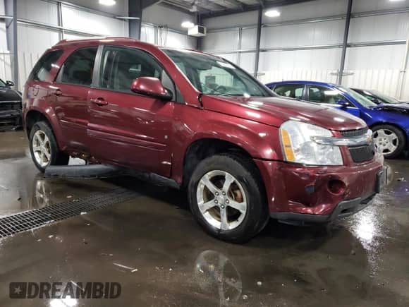 2008 Chevrolet Equinox LT with VIN 2CNDL43F986044867, listed as a Copart auction lot 75268754 with 104,918 mi miles and Salvage title. Bid and sale history available at DreamBid. Image 4.