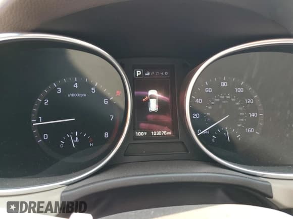 ✅ 2017 Hyundai Santa Fe 2.4L • VIN: 5XYZUDLB5HG448868 • Лот: 64958804. Опубликован ранее на Copart с пробегом 103 076 миль. Бесплатный доступ к архиву аукционных продаж из США и подробный отчёт об истории автомобиля на DreamBid. Изображение 9.