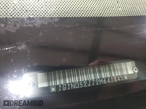 2002 Chevrolet Malibu z VIN 1G1ND52J72M641843, wystawiony jako Copart lot #84057954 z przebiegiem 125 501 mil mil oraz Szkoda całkowita • Salvage title. Historia ofert i sprzedaży dostępna na DreamBid. Obrazek 12.