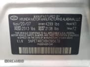 ✅ 2008 Hyundai Sonata GLS • VIN: 5NPET46CX8H395678 • Лот: 88573545. Опубликован ранее на Copart с пробегом 185 853 миль. Бесплатный доступ к архиву аукционных продаж из США и подробный отчёт об истории автомобиля на DreamBid. Изображение 12.