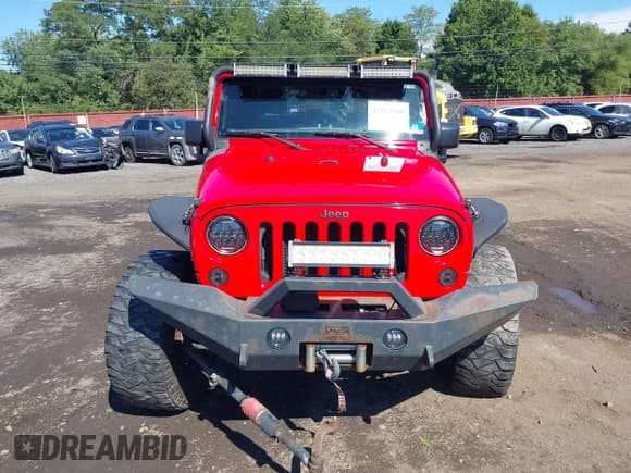✅ 2016 Jeep Wrangler Willys Wheeler • VIN: 1C4AJWAG0GL314708 • Lot: 43171506. Listed on IAAI with 52,574 mi. Free auction sales archive from the USA and detailed vehicle history report at DreamBid. Image 12.
