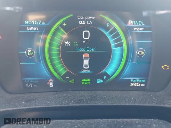 ✅ 2017 Chevrolet Volt Premier • VIN: 1G1RB6S51HU149494 • Lot: 43407493. Listed on IAAI with 80,157 mi. Free auction sales archive from the USA and detailed vehicle history report at DreamBid. Image 7.