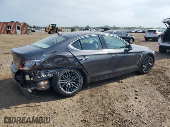 ✅ 2019 Genesis G70 Advanced • VIN: KMTG34LA4KU025546 • Lot: 66545555. Listed on Copart with 45,251 mi. Free auction sales archive from the USA and detailed vehicle history report at DreamBid. Image 3.